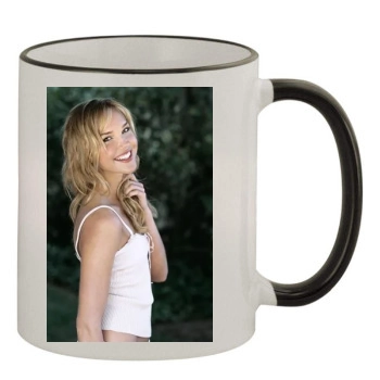 Arielle Kebbel 11oz Colored Rim & Handle Mug