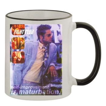 Fight Club (1999) 11oz Colored Rim & Handle Mug