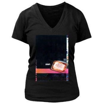 Fight Club (1999) Women's Deep V-Neck TShirt