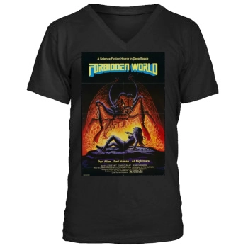 Forbidden World (1982) Men's V-Neck T-Shirt