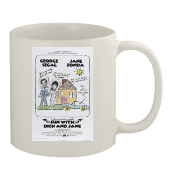 Fun with Dick and Jane (1977) 11oz White Mug