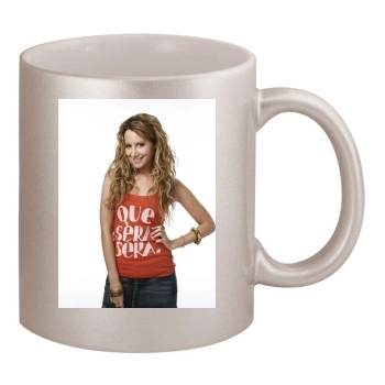 Ashley Tisdale 11oz Metallic Silver Mug