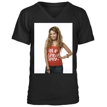 Ashley Tisdale Men's V-Neck T-Shirt