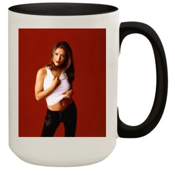 Alyssa Milano 15oz Colored Inner & Handle Mug