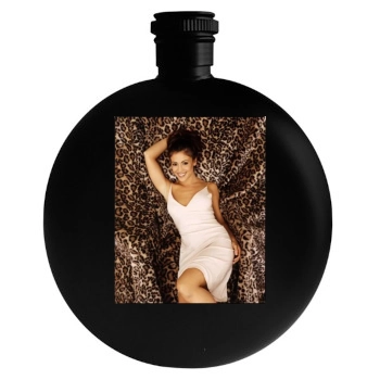 Alyssa Milano Round Flask