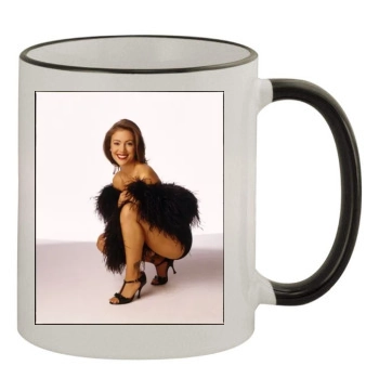 Alyssa Milano 11oz Colored Rim & Handle Mug