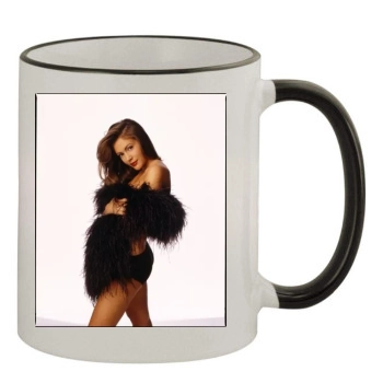 Alyssa Milano 11oz Colored Rim & Handle Mug