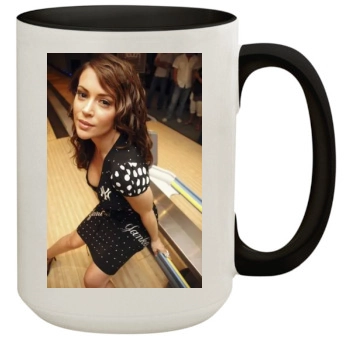 Alyssa Milano 15oz Colored Inner & Handle Mug