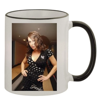 Alyssa Milano 11oz Colored Rim & Handle Mug