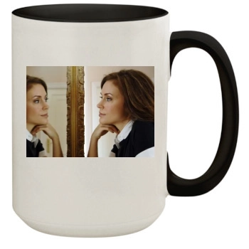 Alyssa Milano 15oz Colored Inner & Handle Mug