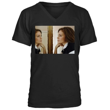 Alyssa Milano Men's V-Neck T-Shirt