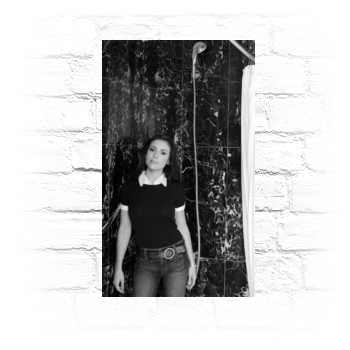 Alyssa Milano Metal Wall Art