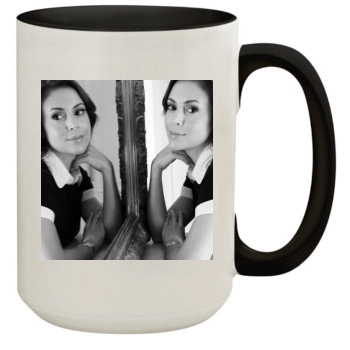 Alyssa Milano 15oz Colored Inner & Handle Mug