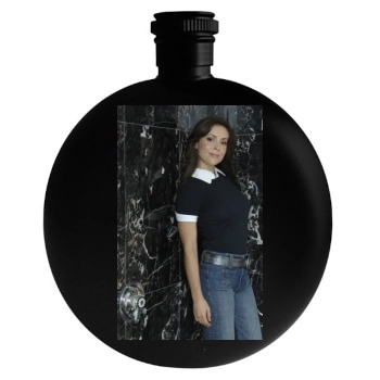 Alyssa Milano Round Flask