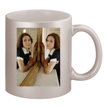 Alyssa Milano 11oz Metallic Silver Mug