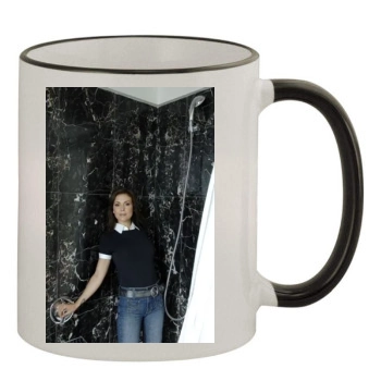 Alyssa Milano 11oz Colored Rim & Handle Mug