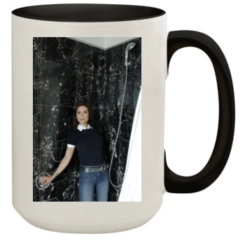 Alyssa Milano 15oz Colored Inner & Handle Mug