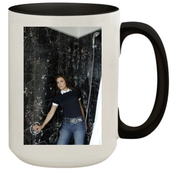 Alyssa Milano 15oz Colored Inner & Handle Mug