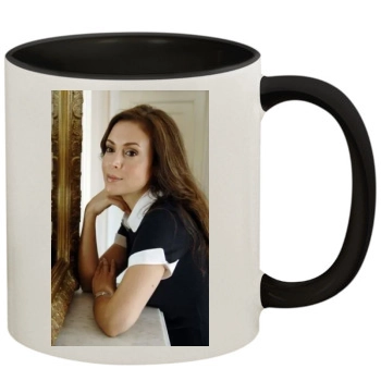 Alyssa Milano 11oz Colored Inner & Handle Mug