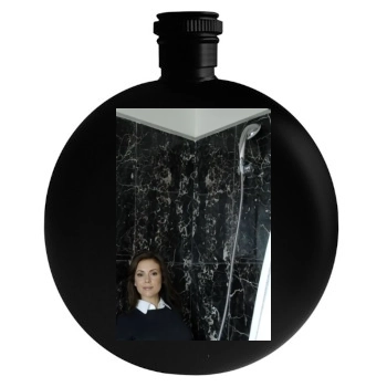 Alyssa Milano Round Flask