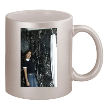 Alyssa Milano 11oz Metallic Silver Mug