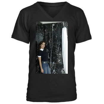 Alyssa Milano Men's V-Neck T-Shirt