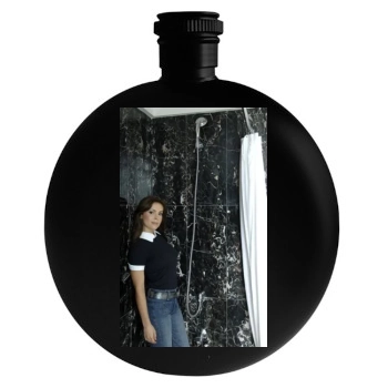 Alyssa Milano Round Flask