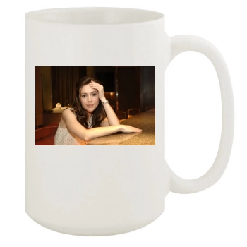 Alyssa Milano 15oz White Mug