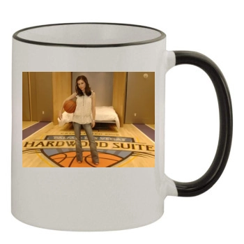 Alyssa Milano 11oz Colored Rim & Handle Mug