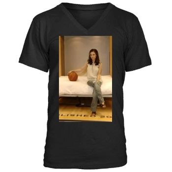 Alyssa Milano Men's V-Neck T-Shirt