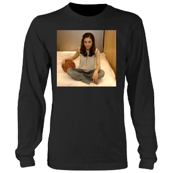 Alyssa Milano Men's Heavy Long Sleeve TShirt