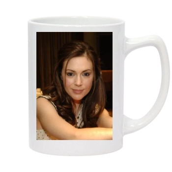 Alyssa Milano 14oz White Statesman Mug