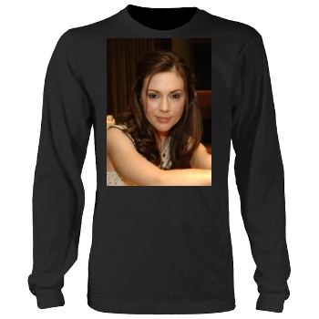 Alyssa Milano Men's Heavy Long Sleeve TShirt