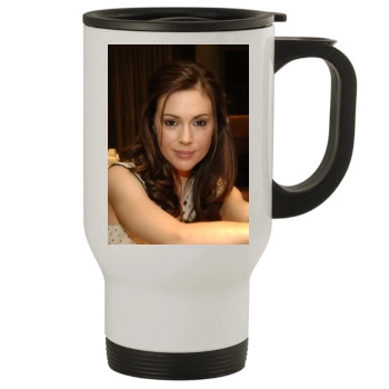 Alyssa Milano Stainless Steel Travel Mug