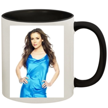 Alyssa Milano 11oz Colored Inner & Handle Mug