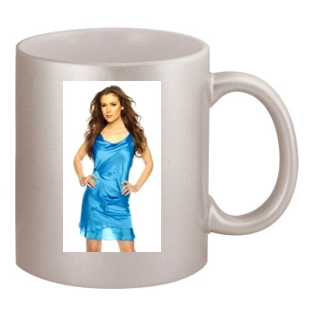 Alyssa Milano 11oz Metallic Silver Mug