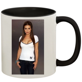 Alyssa Milano 11oz Colored Inner & Handle Mug