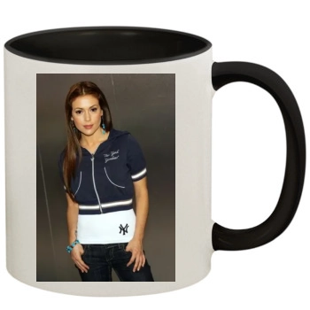 Alyssa Milano 11oz Colored Inner & Handle Mug