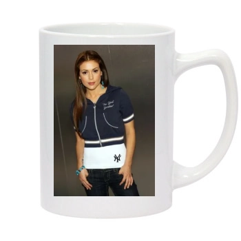 Alyssa Milano 14oz White Statesman Mug