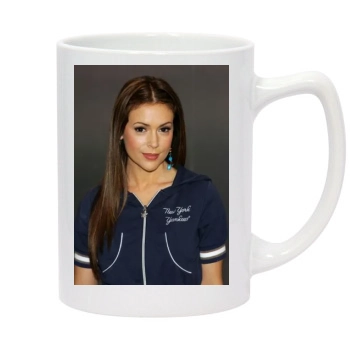 Alyssa Milano 14oz White Statesman Mug