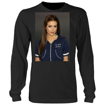 Alyssa Milano Men's Heavy Long Sleeve TShirt