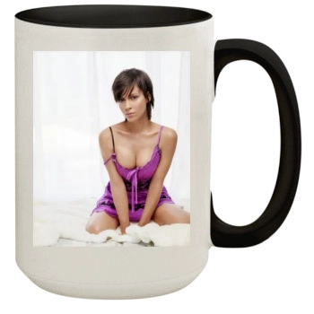 Alyssa Milano 15oz Colored Inner & Handle Mug