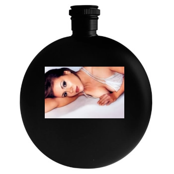 Alyssa Milano Round Flask