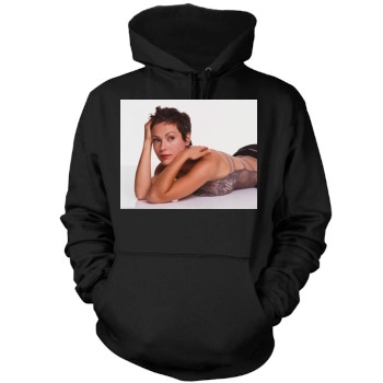 Alyssa Milano Mens Pullover Hoodie Sweatshirt