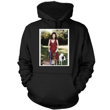 Alyssa Milano Mens Pullover Hoodie Sweatshirt