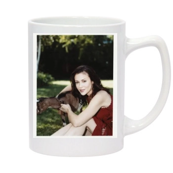 Alyssa Milano 14oz White Statesman Mug