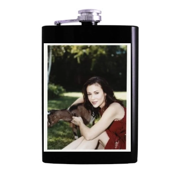 Alyssa Milano Hip Flask