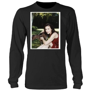 Alyssa Milano Men's Heavy Long Sleeve TShirt