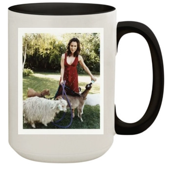 Alyssa Milano 15oz Colored Inner & Handle Mug