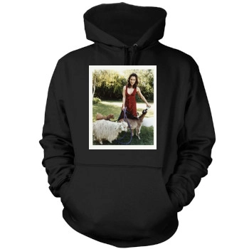 Alyssa Milano Mens Pullover Hoodie Sweatshirt